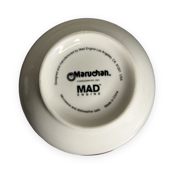 Maruchan Instant Noodles 24oz Mug Bowl with Wooden Chopsticks Mad Engine - Picture 5 of 9